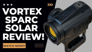 Massive Battery Life! 😱 Vortex Sparc Solar Red Dot Review