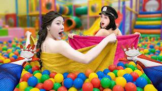 Spiderman Into The Spiderverse 2026  Viral Drama Spider Girls Spark Chaos In A Play Area