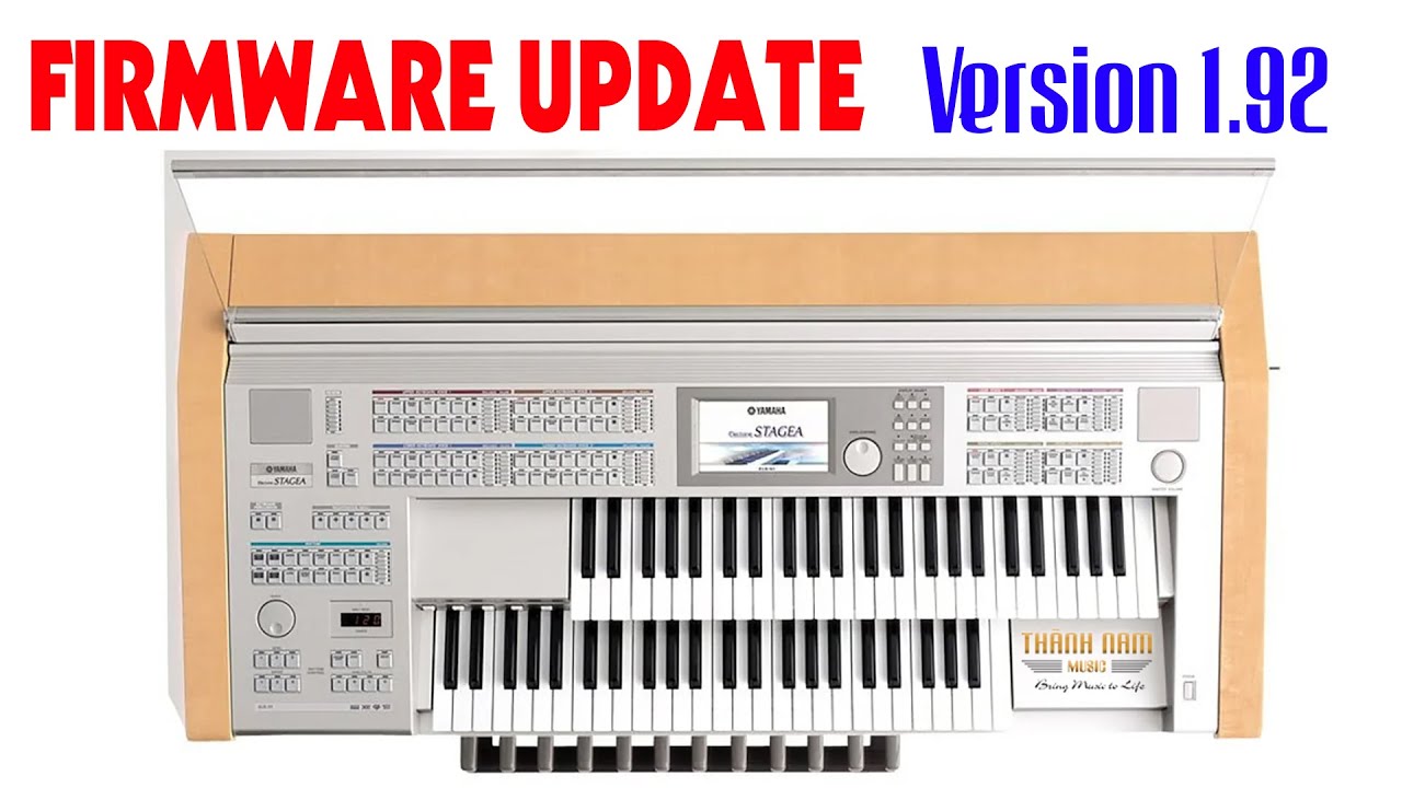 Nâng cấp hệ điều hành đàn Yamaha ELS-01 hoặc ELS-01C lên V1.92