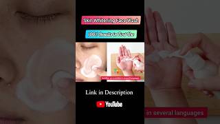 Skin whitening face wash at home✨️ shorts viral skinwhitening trending