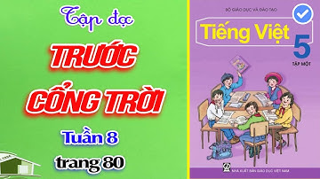 TRƯỚC CỔNG TRỜI TẬP ĐỌC 5︱Tuần 8︱Trang 80 [học cùng youtube]