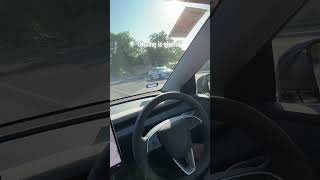 Driving is ghetto y’all #tesla