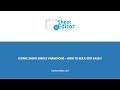 Iconic Show Single Variations – How to Bulk Edit Easily