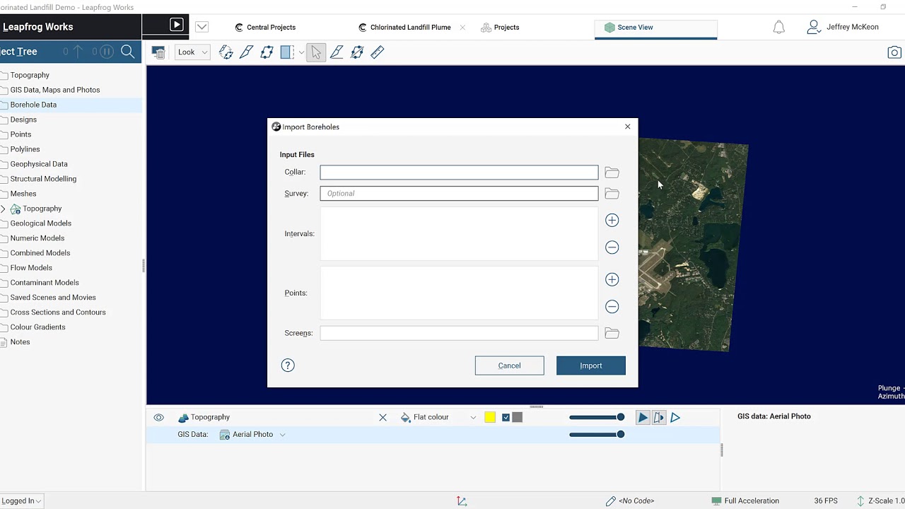 Part 1: Leapfrog Basics - Importing Data and Building a Model