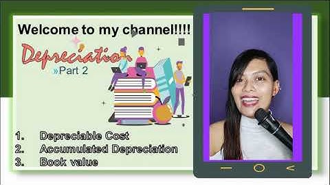 Depreciable Cost, Accumulated Depreciation, and Book Value