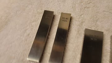 Steel Gauge Blocks for CMM Testing Machines