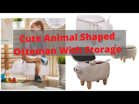 strong-and-spacious-animal-shaped-storage-ottoman-sofa-|-for-kids-&-adults-|-cow,-pig-and-elephant