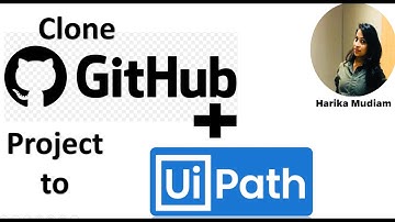 How to Clone a Project from GitHub into UiPath studio - Version control in uipath using Git Hub