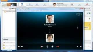 Cloud App: Contactarse mediante Skype® en la nube de Folio Cloud