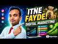 Digital Marketing Ke Fayde 🔥 | Career, Business & Income Benefits Explained (Hindi)