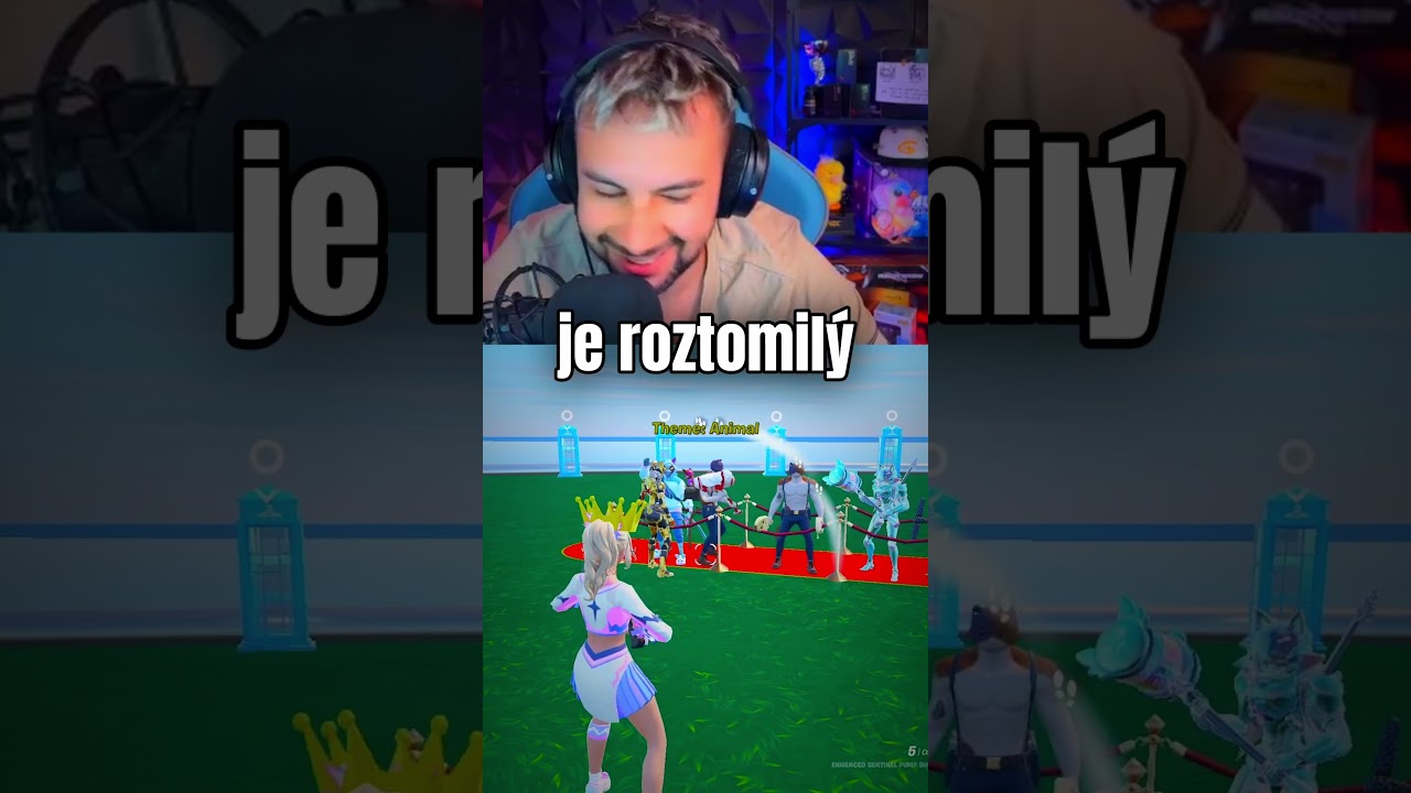 Moje 4letá dcera hodnotí Fortnite fashion show 😂#fortnite #funny #shorts