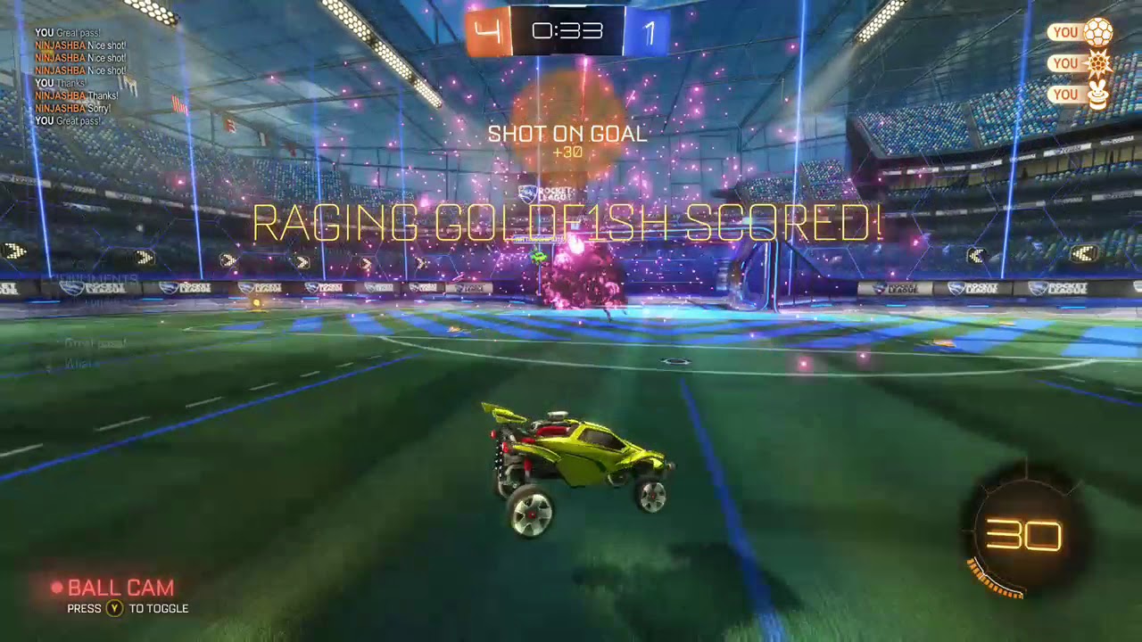 When you and your random teammate make the perfect chest bump