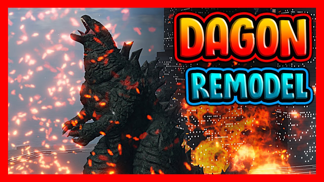 DAGON REMODEL SHOWCASE! - Roblox Age of Titans