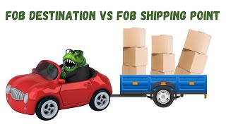 FOB Destination vs FOB Shipping Point | Accounting How To | How to Pass Accounting Class