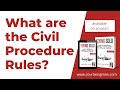 What are the Civil Procedure Rules? Representing Yourself in the UK Courts