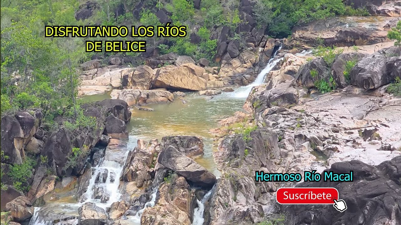 Los Ríos de Montañas En Belice, Reserva Forestal Chiquibul, Paraíso de La Naturaleza. 