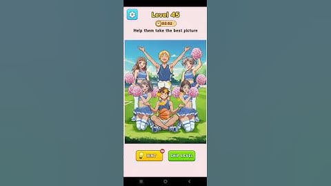 🧩 Tricky twist:Brain puzzle 🎮Level 45 📷 Help them take the best picture📸 #trickytwist #level45 #game