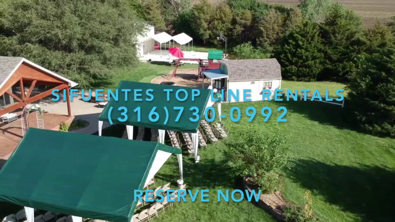 Sifuentes Top Line Rentals. Wedding Tent Bundle. YouTube