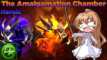 【Heroic Amalgamation Chamber】 - Aberrus the Shadowed Crucible | Unholy Death Knight POV