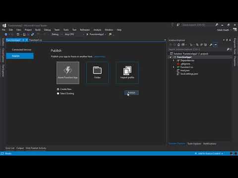 Azure Functions VS 2017 Tooling