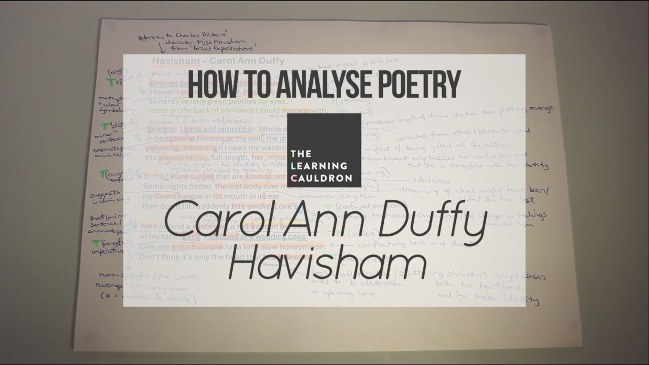 «Хэвишам» Кэрол Энн Даффи | Как анализировать поэзию