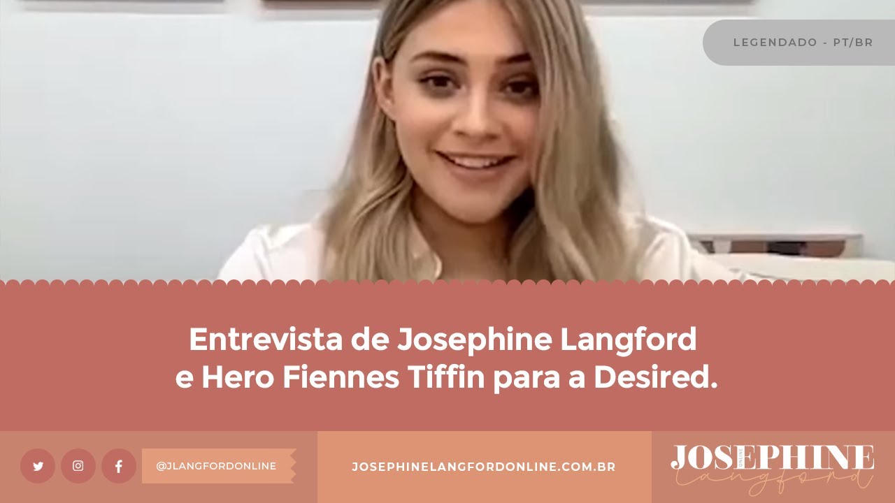 Entrevista de Josephine Langford e Hero Fiennes Tiffin para a Desired.