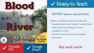 Blood on the River Novel Study Unit