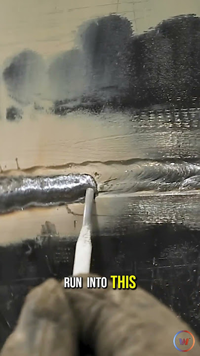 When you tie in you want to make sure you trace your crater #welding #shorts