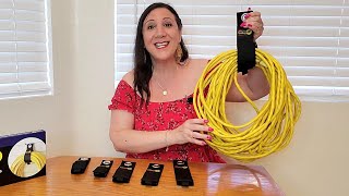 Extension Cord Storage Straps and Organizer