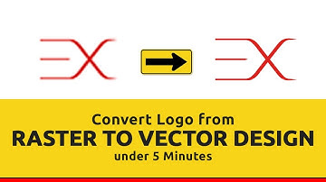 How to Convert Raster Logo into Vector | Under 5 Minutes
