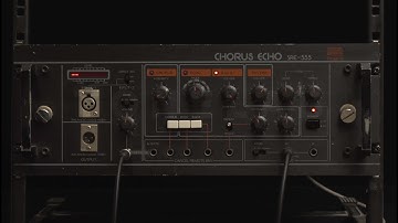 How to use a Roland SRE 555 / RE 501 Chorus Echo Complete Tutorial