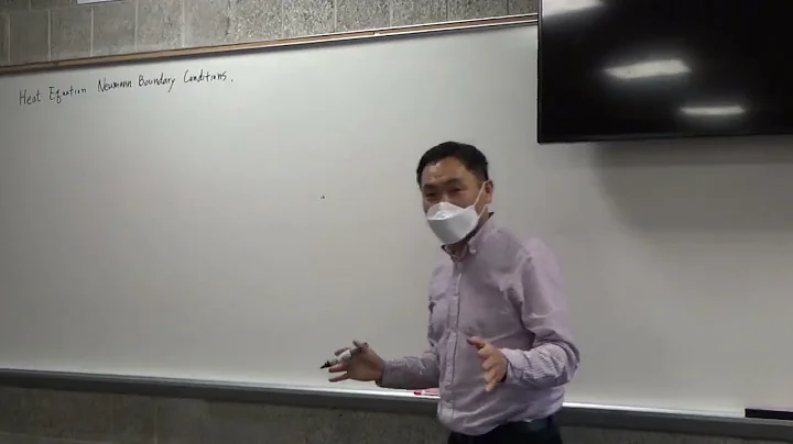 Heat equation with Neumann boundary condition