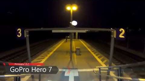 GoPro Hero 7 Black Vs. Hero 6 with firmware 1.51 - Low light video - 4k 30 fps