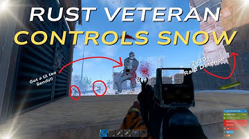 HOW A 16,237 HOUR PLAYER CONTROLS THE SNOW - RUST (2V10+ Raid Defense)