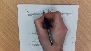 Logic Gates - Sample GCSE Questions / Walk through