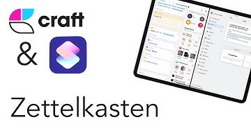 Craft Zettelkasten Shortcut on iPadOS