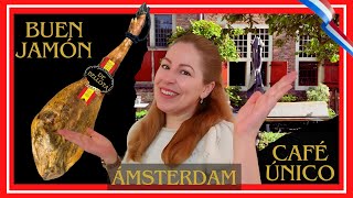 💕AMARÁS este CAFÉ en el BARRIO ROJO de ÁMSTERDAM 👠+ 👉dónde COMER en ÁMSTERDAM BUEN JAMÓN!