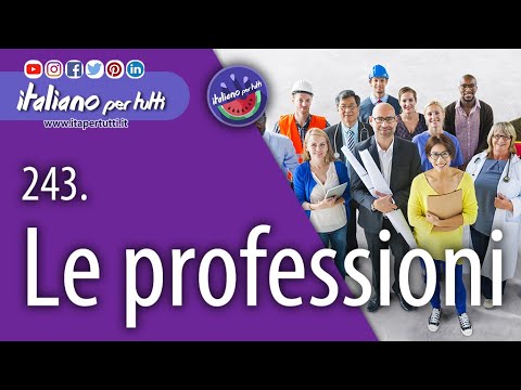 243. Le professioni