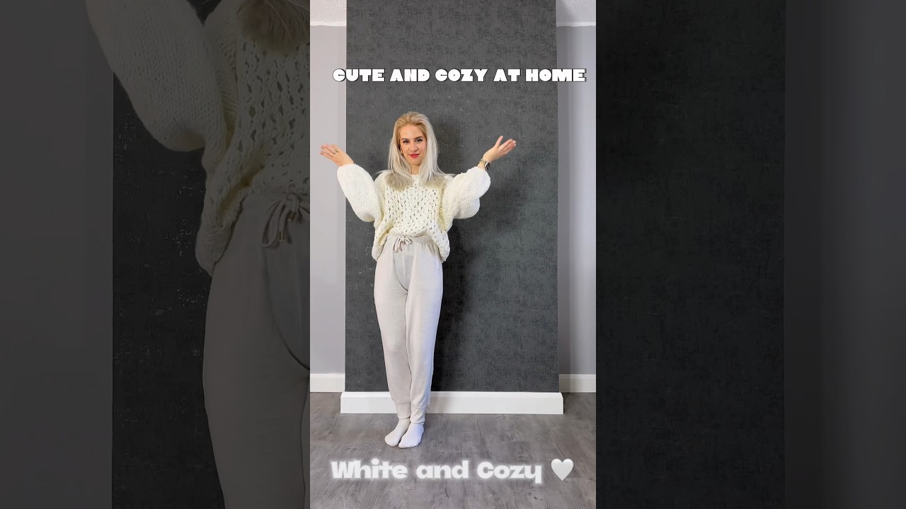 4 Comfy and Cozy Home Outfits: Winter Clothes 