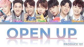 [PRODUCE 101] Knock - Open Up (열어줘) Lyrics [Color Coded Han/Rom/Eng]