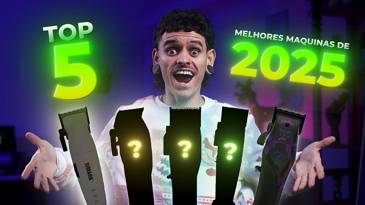TOP 5 MELHORES MÁQUINAS DE CORTE de 2025! 🔥