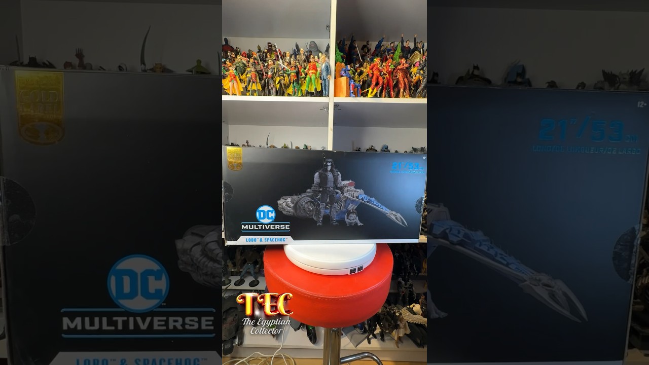 Lobo & space hog  Superman Batman action figure By Mcfarlane 