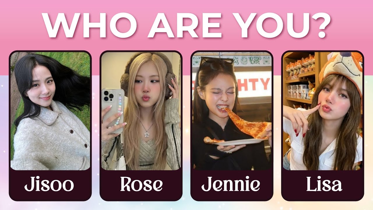 Who’s Your BLACKPINK Bias? 🖤 💗 | Aesthetic Personality Quiz