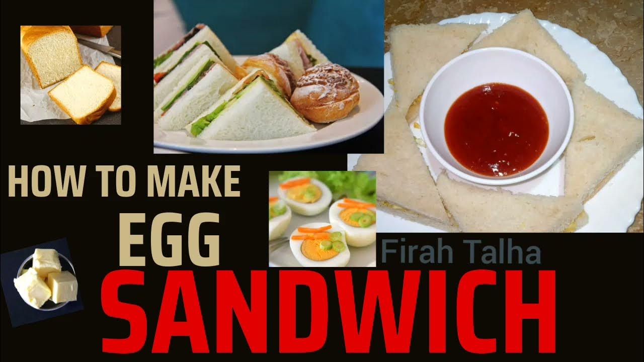How to Make Egg Sandwich Easy Breakfast Recipe Boiled Egg Sandwich