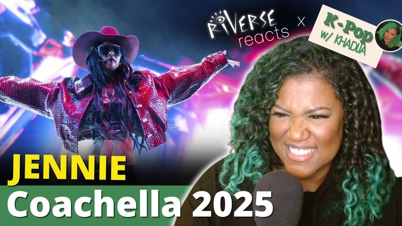 Khadija RiVERSE Reacts: JENNIE at Coachella 2025 (Highlights)