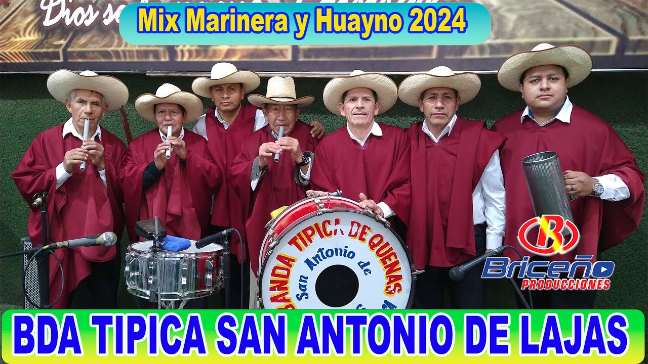 BANDA TIPICA SAN ANTONIO DE LAJAS EN CONCIERTO 2024 - Mix Marinera y Huayno