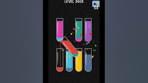 Water Color Sort Level 3606 3607 3608 3609 3610