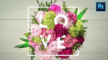 Create a Floral Typography Text Effect in Photoshop CC | In-Depth Tutorial | PE85
