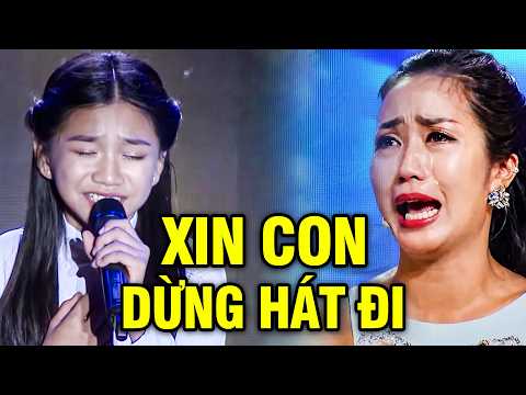 Giám khảo RƠI LỆ KHÔNG NGỪNG khi nghe cô bé hát KHIẾN BAO NGƯỜI NGHE NGHẸN LÒNG