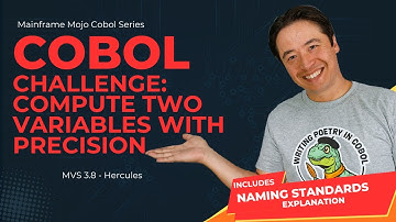 Cobol Challenge compute two variables with precision